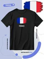 Футболка с флагом Франции-France