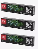 SPLAT Зубная паста Special Чёрное дерево, 75 мл - 3 штуки