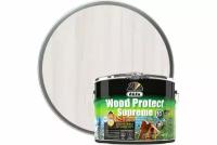 Пропитка Wood Protect Supreme, белый, 9 л Dufa МП00-008386