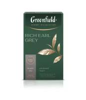 Чай черный Greenfield Rich Earl Grey листовой, 100 г
