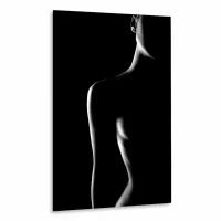 Картина "Женщина в темноте" от бренда DECORETTO, размер 50х30 см