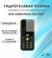 Гидрогелевая защитная пленка для смартфона Cat B30 комплект 2шт