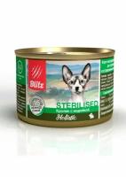 Консервы BLITZ Holistic Sterilised Cat для стерилизованных кошек (кролик с индейкой)200 г 3 шт