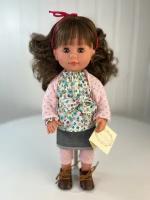 Кукла Carmen Gonzalez "Берта", закрываются глаза, 34 см, арт. 22099Б