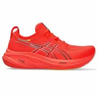 Кроссовки ASICS, размер US 10,5; 28,2 см; UK 9,5; EUR 44,5, черный, оранжевый