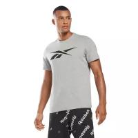 Футболка Reebok GS VECTOR TEE, размер L, серый