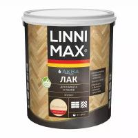 Лак акриловый для паркета и полов Linnimax Аква (2,5л) шелковисто-матовый