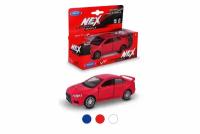 Машинка Welly Mitsubishi Lancer EVO X с пружинным механизмом, 1:38