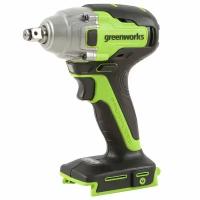 Гайковерт ударный Greenworks GD24IW400 24V 3802907 (400 Нм) бесщеточный аккумуляторный без аккумулятора и зарядного устройства