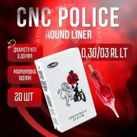 CNC 0.30 /03 RL Тату картриджи Round Liner 20 шт