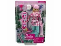 Кукла Barbie Winter Sport Сноубордистка, 30 см, HCN32