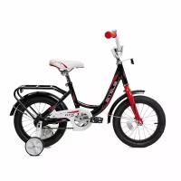 Детский велосипед STELS Flyte 14 Z011 (2021) черный/красный 9.5" (требует финальной сборки)