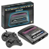 Игровая приставка Mega Drive 2 Lit 252 игры (16 bit, AV) Чёрная