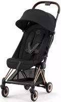 Cybex Coya (Rosegold Sepia Black с дождевиком)