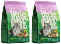 Little One Корм сухой для шиншилл Green Valley, из разнотравья, 750 г, 2 уп