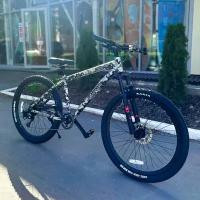 Горный велосипед JOYOY камуфляж серый (26" колеса рама:алюминиевая)