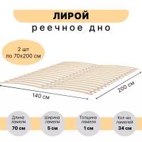 Лирой реечное дно для кровати 70x200 см
