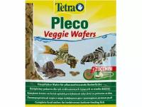 Сухой корм для рыб Tetra Pleco Veggie Wafers, 15 мл, 15 г