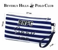 Косметичка Сумка для телефона женская на руку Пляжная сумка Beverly Hills Polo Club, BH-3353-BL