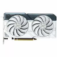 Видеокарта ASUS GeForce RTX 4060 Ti 8192Mb, Dual White OC 8G (Dual-RTX4060TI-O8G-White) 1xHDMI, 3xDP, Ret