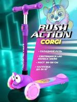 Самокат трехколесный RUSH ACTION