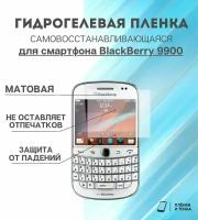 Гидрогелевая защитная пленка для смартфона BlackBerry 9900 комплект 2шт