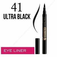 Bourjois Подводка-фломастер Liner Feutre, оттенок 41 Ultra black