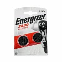 Батарейка Energizer CR2430 BL2, упаковка 2 шт