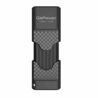 Флешка GoPower Slider 32 Гб usb 2.0 Flash Drive - чёрный