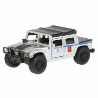 Машинка металлическая ТехноПарк Hummer H1 Полиция Пикап 12см SB-18-09-H1-P-WB