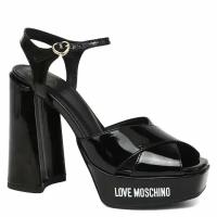 Босоножки LOVE MOSCHINO, размер 41, черный