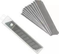 Сменные лезвия для ножа Attache Economy эконом, 18 мм, 10 шт, пластиковый футляр