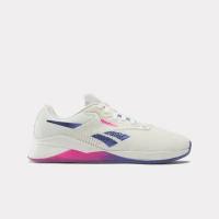 Кроссовки Reebok Nano X4, размер 8,5 US, бежевый, фиолетовый