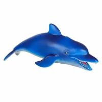 Крошка Я Резиновая игрушка для ванны «Дельфин», 24 см, с пищалкой, Крошка Я