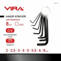 Набор шестигранных ключей CS 8 пр. VIRA