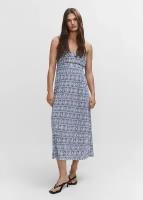 Платье для женщин Mango POLIMO, размер 34, цвет Синий