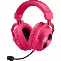 Игровые наушники Logitech PRO X 2 LIGHTSPEED 981-001275 Pink