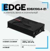 Усилитель EDGE EDBX100.4-E1 (100 Вт, класс AB, 4-канальный)