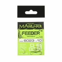 Крючки фидерные Maruto Feeder 6023, цвет Ni, № 10, 10 шт. 9680691