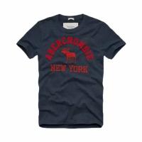 Футболка Abercrombie Fitch new york blue melange 10448 (M)