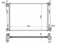 SGFD0008R SAT Радиатор Ford Fiesta 02-08 / Fusion 02-12 / Mazda Demio 02-07 / Mazda2 02-07