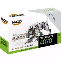 Видеокарта Inno3D GeForce RTX 4070 Ti X3 OC White 12GB 2310MHz PCI-E 4.0 12288Mb 21000MHz 192-bit HDMI 3xDP N407T3-126XX-186148W