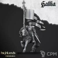 Warhammer Bretonnia Baroness of Gallia Mounted/Бретоннская Баронесса Галлии на Коне