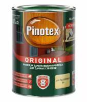 Pinotex ORIGINAL Кроющая декоративная пропитка для дерева, 0.84л, CLR(только для колеровки в насыщенные цвета)