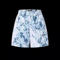 Louis Vuitton Printed Nylon Swim Shorts (XL)