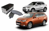 Колодки тормозные передние Mitsubishi ASX 2010-, Outlander III 2012-, Outlander XL 05-12 / OEM 4605A795