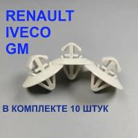 Клипсы для автомобилей Рено Ивеко GM