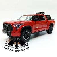 Машина Toyota Tundra металлическая модель 1:24 Машинка игрушечная Тойота Тундра красный