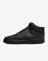 Кроссовки NIKE Court Vision Mid Next Nature, размер 10 US, черный