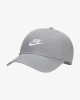 Кепка NIKE Club, размер M/L, серый, белый